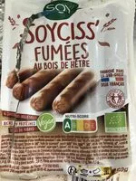 Mängden socker i Soyciss fumées