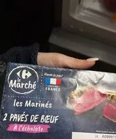 Mängden socker i Pavé de bœuf échalote tee