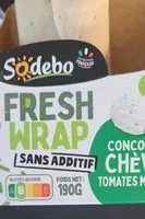 Mängden socker i Fresh wrap