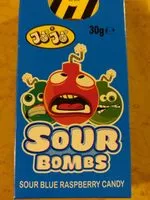 Mängden socker i Sour bombs