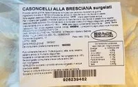 Mängden socker i Casoncelli alla bresciana