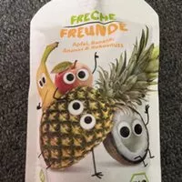 Mängden socker i Quetschie Apfel, Banane, Ananas & Kokosnuss