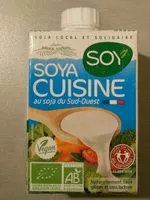 Mängden socker i Soya cuisine au soja du sud ouest