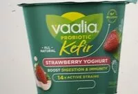 Mängden socker i Probiotic kefir youghurt strawberry