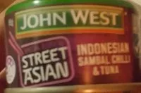 Mängden socker i John West Street Asian Indonesian Sambal, Chilli & Tuna