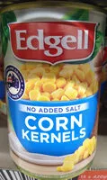 Mängden socker i Corn Kernels (no added salt)