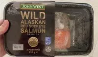 Mängden socker i John west lwild alaskan red socketeye salmon