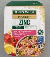 Mängden socker i John west protein + zinc