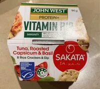 Mängden socker i Tuna, Roasted Capsicum & Basil