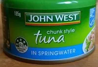 Mängden socker i Tuna chunky style in spring water