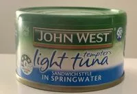 Mängden socker i Tuna in springwater