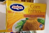 Mängden socker i Corn fritters