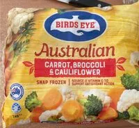 Mängden socker i Australian Carrot, Broccoli and Cauliflower