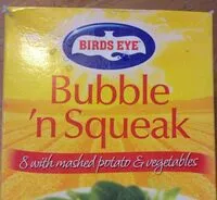 Mängden socker i Bubble ‘n Squeak