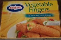 Mängden socker i Vegetable Fingers