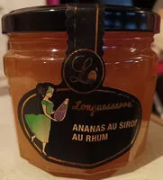 Mängden socker i Ananas au sirop au rhum