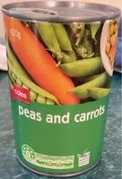 Mängden socker i Peas and Carrots