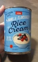 Mängden socker i Vanilla rice cream