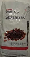 Mängden socker i Sultanas