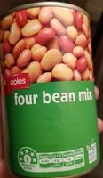 Mängden socker i Four bean mix