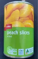 Mängden socker i Peach Slices