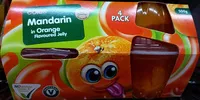Mängden socker i Fruit in Jelly Mandarin