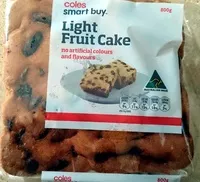 Mängden socker i Light fruit cake