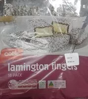 Mängden socker i Lamington Fingers
