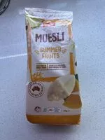 Mängden socker i Summer Fruits Muesli