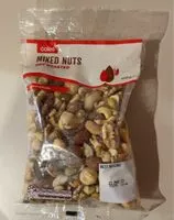 Mängden socker i Mixed nuts dry roasted