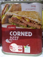Mängden socker i Coles Corned Beef