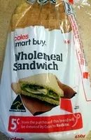 Mängden socker i Wholemeal Sandwich