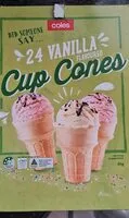 Mängden socker i Vanilla cup cones