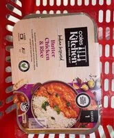 Mängden socker i butter chicken & rice