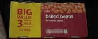 Mängden socker i Baked beans in tomato sauce