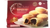Mängden socker i Coles Bundaberg Rum Fruit Mince Pies