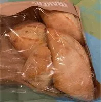 Mängden socker i Rustic rolls