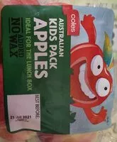 Mängden socker i Australian kids pack apples