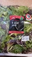 Mängden socker i 4 Leaf salad