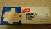 Mängden socker i Vanilla cream wafers