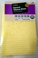 Mängden socker i Havarti Cheese Slices
