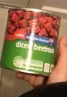 Mängden socker i Diced beetroot