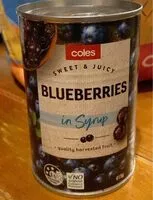 Mängden socker i Sweet & Juicy Blueberries in Syrup