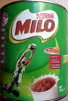 Mängden socker i Milo
