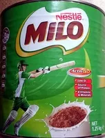 Mängden socker i Milo