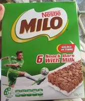 Mängden socker i Nestle Cereal Bars Milo