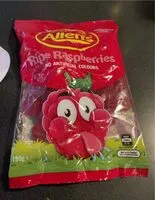 Mängden socker i Ripe raspberries