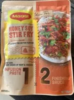 Mängden socker i Honey soy stir fry