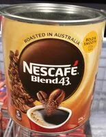 Mängden socker i Nescafe blend43