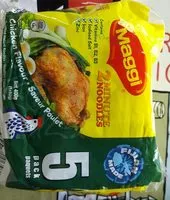 Mängden socker i Nouilles saveur poulet